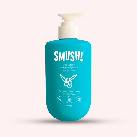 SMUSH! Ape Escape Kokum BodyWash | With 35% Glycerin | 400ml