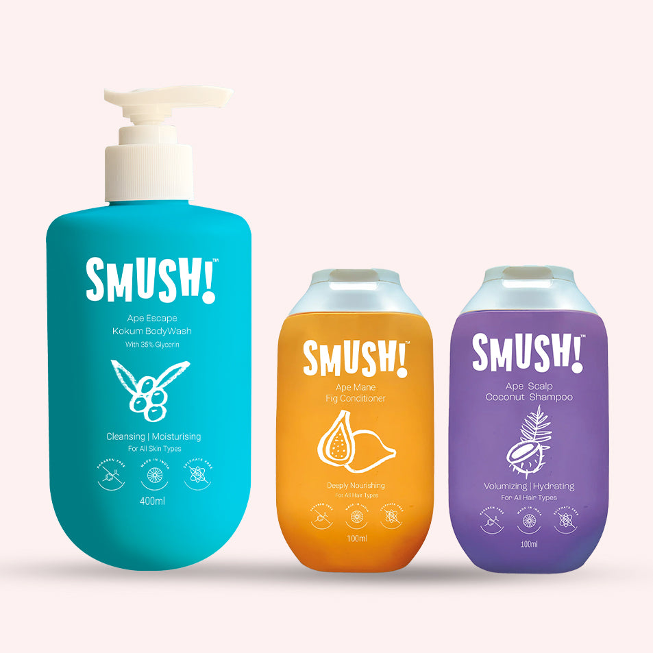 The Hair & Body Hydration Combo | 100ml + 400ml