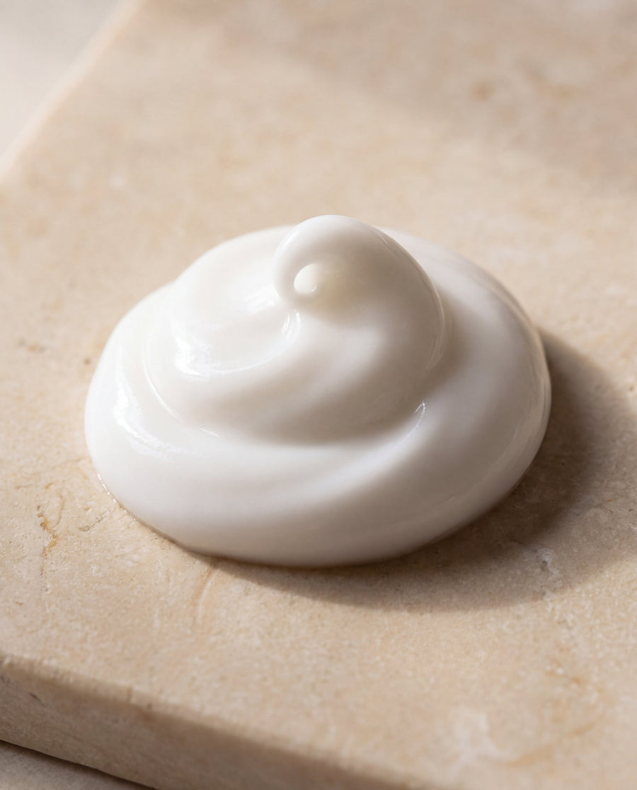 Ape Scalp Coconut Shampoo texture: a thick white cream