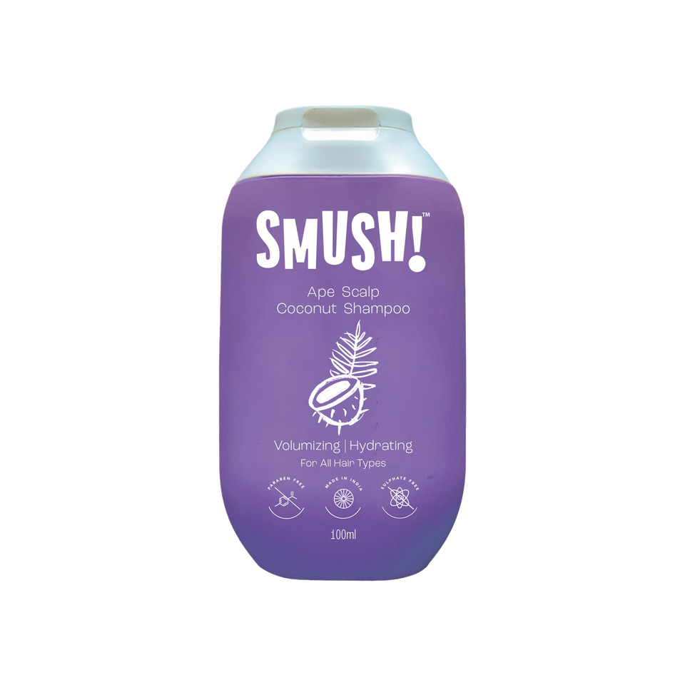 SMUSH coconut milk shampoo travel size