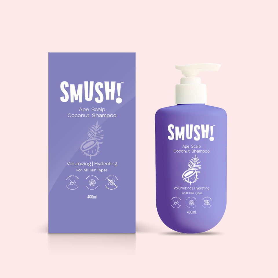 Ape Scalp Coconut Shampoo 400ml bottle with its carton