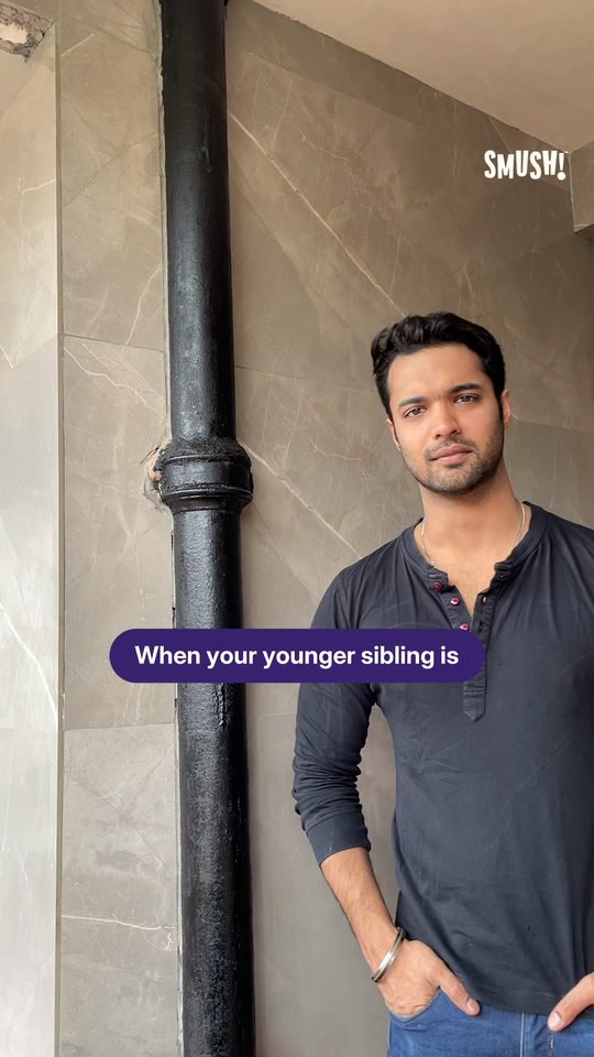 Video cover: A short film: when your younger sibling is taller than you